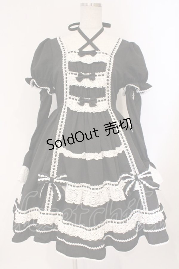 画像1: To Alice / リボンドーリィ福袋[2026]ワンピース単体 M クロ×シロ O-26-03-03-008-LO-OP-OW-OS (1)