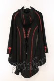 画像5: Qutie Frash / チャイナロングコート  ブラック×レッド O-26-03-03-089-QU-CO-IG-OS (5)