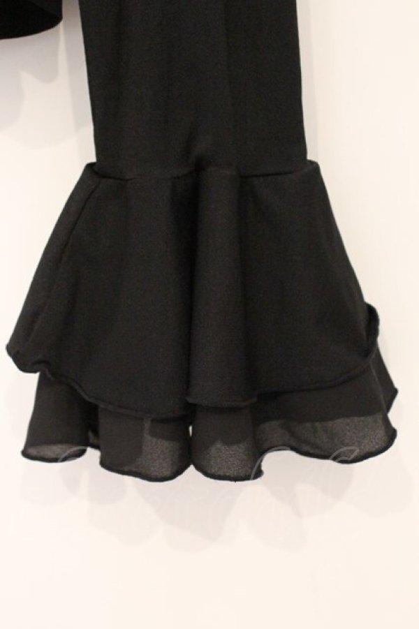 画像3: Qutie Frash / 丸襟ブラウス  ブラック O-26-03-03-094-QU-BL-IG-OS (3)