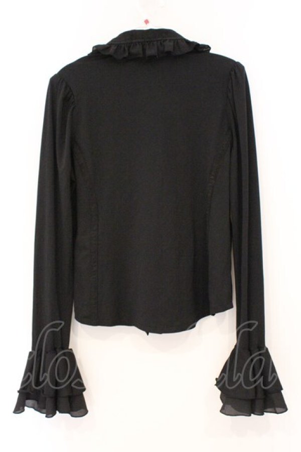 画像4: Qutie Frash / 丸襟ブラウス  ブラック O-26-03-03-094-QU-BL-IG-OS (4)