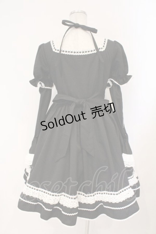 画像5: To Alice / リボンドーリィ福袋[2026]ワンピース単体 M クロ×シロ O-26-03-03-008-LO-OP-OW-OS (5)