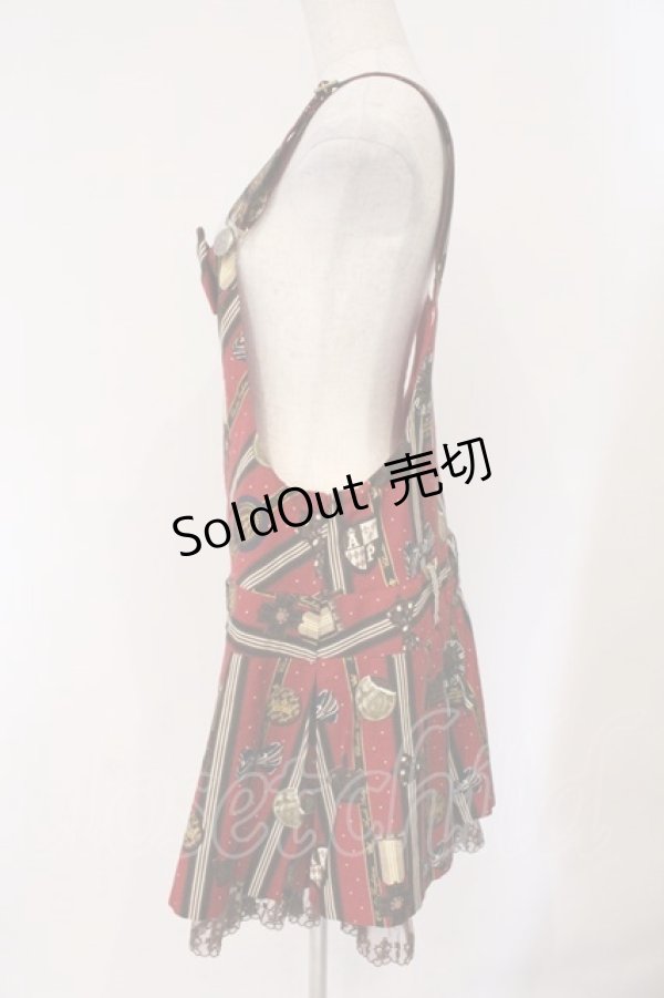 画像4: Angelic Pretty / Chocolate Rosetteサロペット（2016）  ワイン O-26-03-03-001-AP-OP-IG-OS (4)