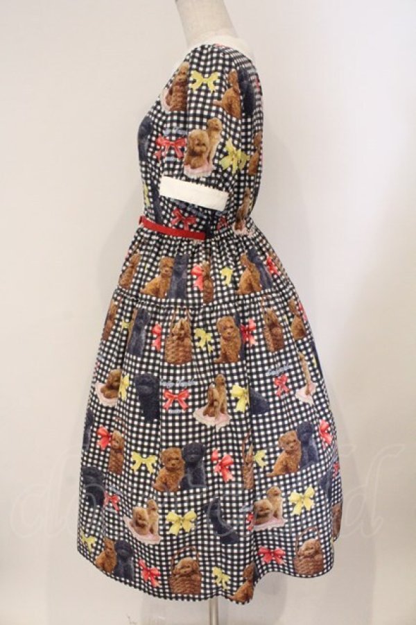 画像4: Emily Temple cute / Toy Poodleワンピース  クロ O-26-03-03-010-ET-OP-OW-OS (4)
