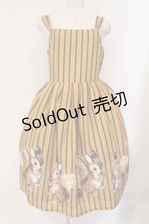 画像: Emily Temple cute / NUTS univ.ノースリーブワンピース M カラシ O-26-03-03-002-ET-OP-OW-OS