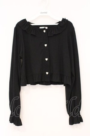 画像: FLC / 星名桜子 UVカットカーディガン L クロ O-26-03-03-019-LO-TO-IG-OS