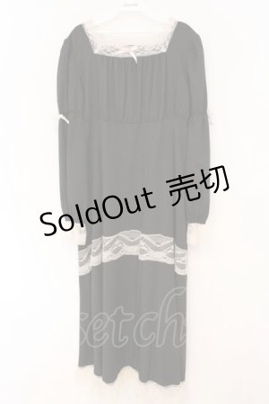 画像: FLC / レースワンピース（星名桜子） L クロ O-26-03-03-020-LO-OP-IG-OS