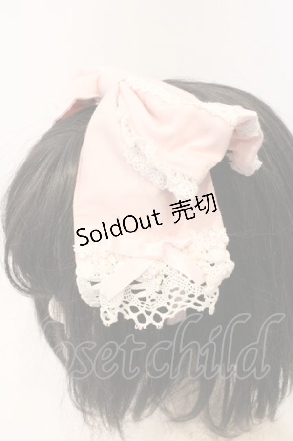 画像2: Angelic Pretty / はしごレースエレガントカチューシャ  ピンク O-26-03-04-033-AP-AC-IG-OS (2)