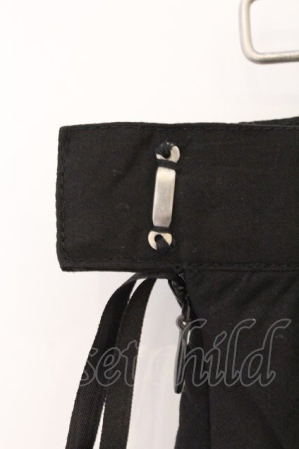 画像3: PEACE NOW / 前後ティアードスカート M ブラック O-26-03-04-042-PU-SK-IG-OS (3)