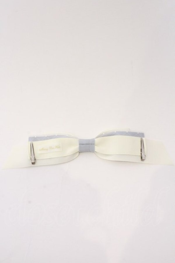 画像3: Melody BasKet / 刀剣乱舞ONLINE　リボンクリップ  大和守安定(ホワイト×サックス) O-26-03-04-007-LO-AC-OW-OS (3)