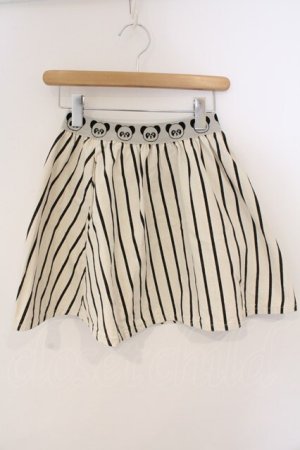 画像: Candy Stripper / ストライプフレアースカート 2 アイボリー O-26-03-04-059-PU-SK-IG-OS
