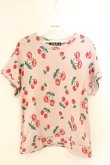 画像1: Candy Stripper / チェリーペペTシャツ 2 レッド系 O-26-03-04-062-PU-TO-IG-OS (1)