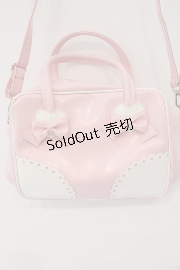 画像2: Angelic Pretty / Angelicミニレッスンバッグ  ピンク O-26-03-04-020-AP-BG-IG-OS (2)