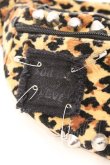 画像2: HELL CAT PUNKS / レオパードウエストポーチ  ブラウン O-26-03-04-022-PU-BG-IG-OS (2)