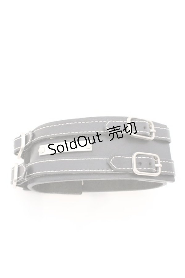 画像1: alice auaa / ベルトチョーカー  ブラック O-26-03-04-023-AA-AC-IG-OS (1)