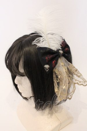 画像: Royal Princess Alice / ゴーストマリー2024カチューシャ  クロ×ゴールド×シロ O-26-03-04-025-LO-AC-IG-OS