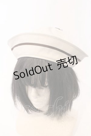 画像: Kurumi Collaboration / KRM*マリンハット  ベージュ O-26-03-04-026-GO-AC-IG-ZTK037