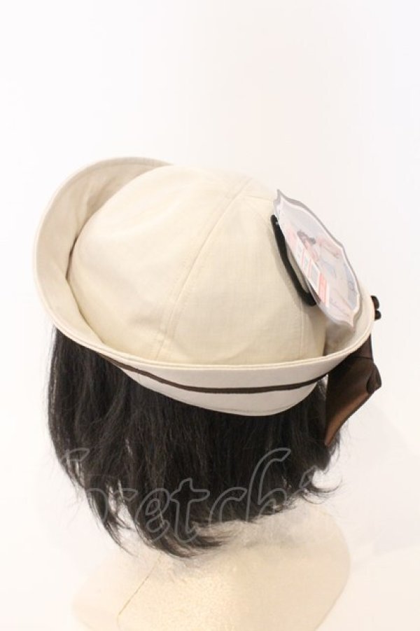 画像2: Kurumi Collaboration / KRM*マリンハット  ベージュ O-26-03-04-026-GO-AC-IG-OS (2)