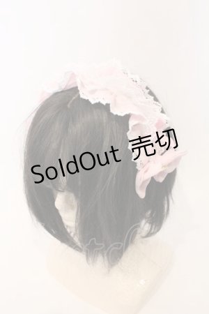 画像: Angelic Pretty / Dolceフリルカチューシャ  ピンク O-26-03-04-028-AP-AC-IG-ZT639-F004