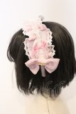 画像2: Angelic Pretty / Dolceフリルカチューシャ  ピンク O-26-03-04-028-AP-AC-IG-OS (2)