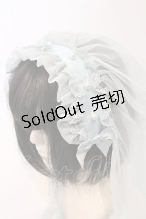 画像: Angelic Pretty / シスターベールヘッドドレス  サックス O-26-03-04-030-AP-AC-IG-ZT0308C