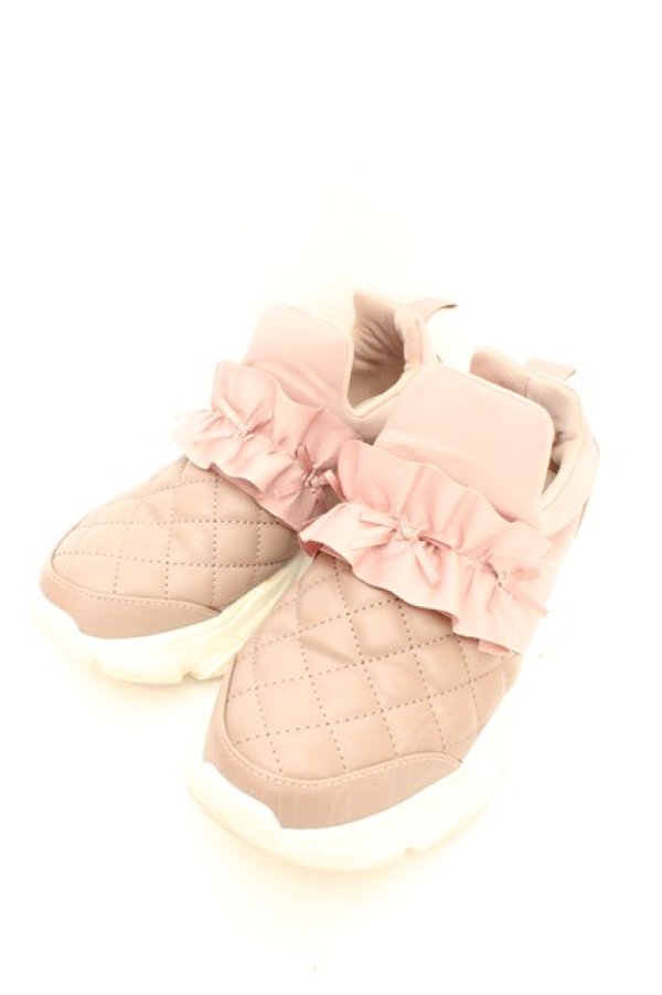 画像1: m petit by misako / サンリオキャラクターズコラボ マイメロディ スニーカー  おおよそMサイズ ピンク O-26-03-05-001-LO-SH-IG-OS (1)