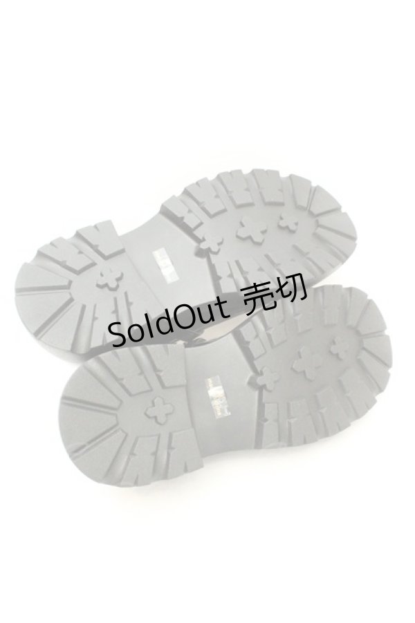 画像4: axes femme / Ｗストラップリボンローファー M クロ O-26-03-05-002-AX-SH-OW-OS (4)