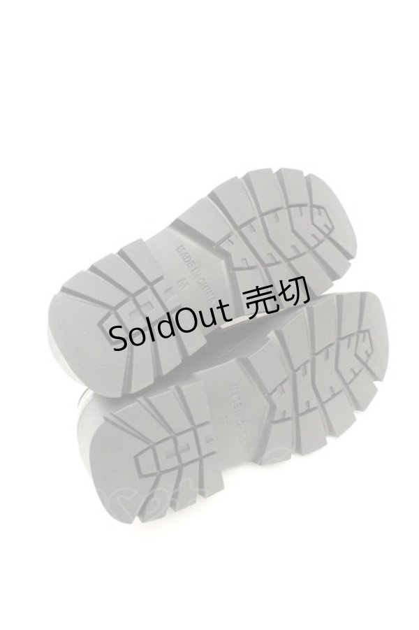 画像4: axes femme / レースアップシューズ M クロ O-26-03-05-003-AX-SH-OW-OS (4)