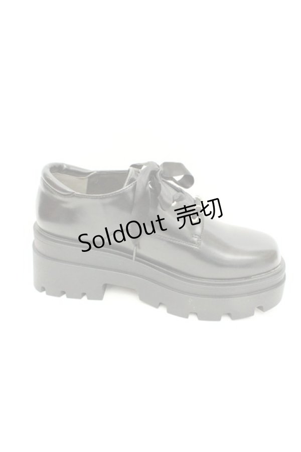 画像5: axes femme / レースアップシューズ M クロ O-26-03-05-003-AX-SH-OW-OS (5)