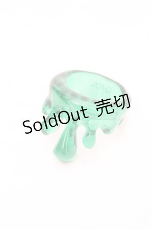 画像: Q-pot. / ポイズンメルトリング 約16号 グリーン O-26-03-05-012-QP-AC-IG-OS