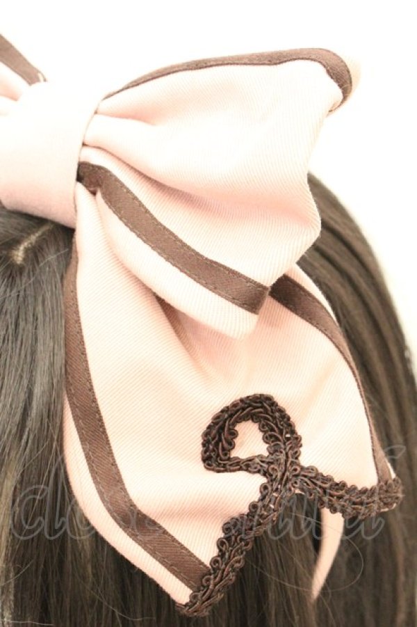 画像2: Angelic Pretty / Royal Creamy Chocolateカチューシャ  ピンク×ブラウン O-26-03-05-018-AP-AC-IG-OS (2)