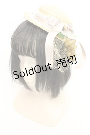 画像: metamorphose / チュール付ミニカンカンカチューシャ  ナチュラル O-26-03-05-020-ME-AC-OW-OS