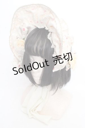 画像: metamorphose / Majestic princessボンネット  シャンパン O-26-03-05-025-ME-AC-OW-OS