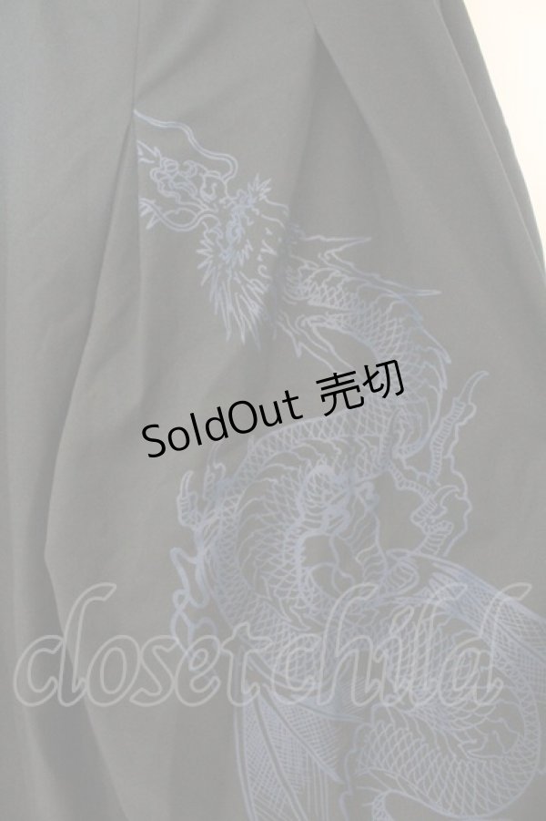 画像3: Qutie Frash / ハカマパンツ  ブルー×グリーン O-26-03-06-039-QU-PA-IG-OS (3)