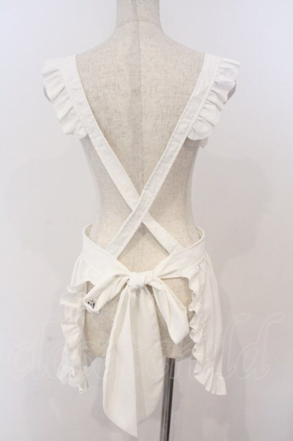 画像2: MARBLE / エプロン  ホワイト O-26-03-06-004-GO-ZA-IG-OS (2)