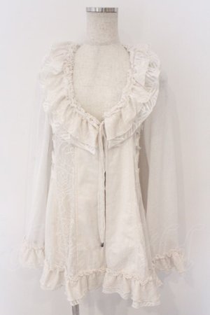 画像: Qutie Frash / メッシュカーデ  ホワイト O-26-03-06-052-QU-TO-IG-OS