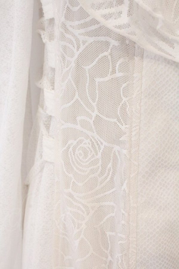 画像2: Qutie Frash / メッシュカーデ  ホワイト O-26-03-06-052-QU-TO-IG-OS (2)