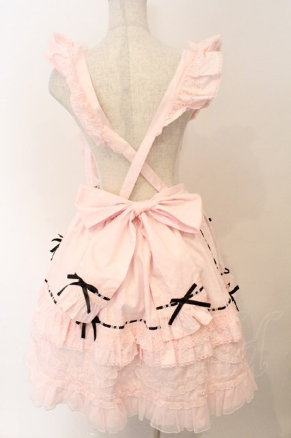 画像4: Angelic Pretty / Heart胸あて付スカート  ピンク O-26-03-06-005-AP-SK-IG-OS (4)