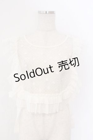 画像: merry jenny / flowerスパンコールカラー  シロ O-26-03-06-065-LO-TO-IG-OS