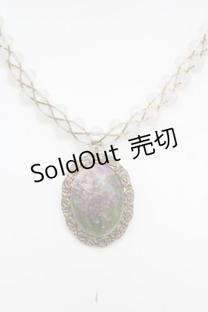 画像: an another angelus / ドライフラワーフレームネックレス  ゴールド O-26-03-07-037-CA-AC-IG-ZT0311E