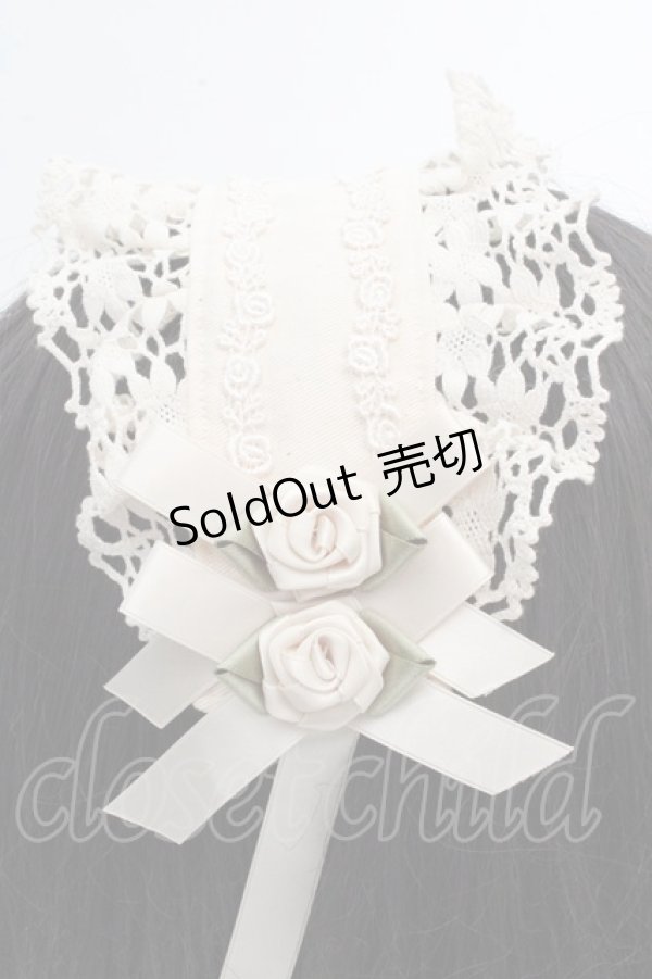 画像3: Innocent World / 巻きバラヘッドドレス  生成り×生成りバラ O-26-03-07-052-IW-AC-IG-OS (3)