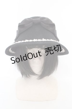 画像: Innocent World / マリーリボンハット  クロ O-26-03-07-054-IW-AC-IG-OS