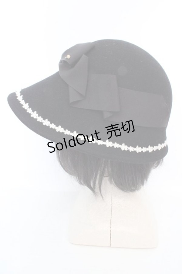 画像4: Innocent World / マリーリボンハット  クロ O-26-03-07-054-IW-AC-IG-OS (4)