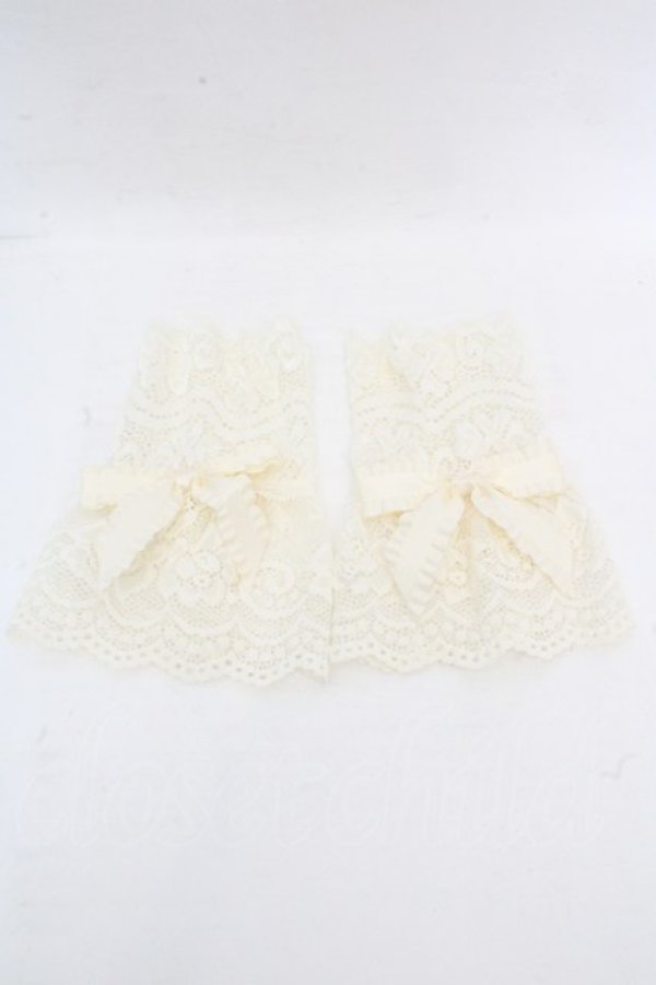 画像1: m petit by misako / AOショートアームカバー  オフシロ O-26-03-07-060-LO-ZA-IG-OS (1)