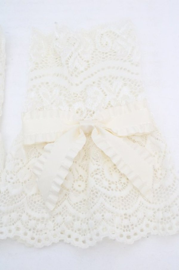 画像2: m petit by misako / AOショートアームカバー  オフシロ O-26-03-07-060-LO-ZA-IG-OS (2)