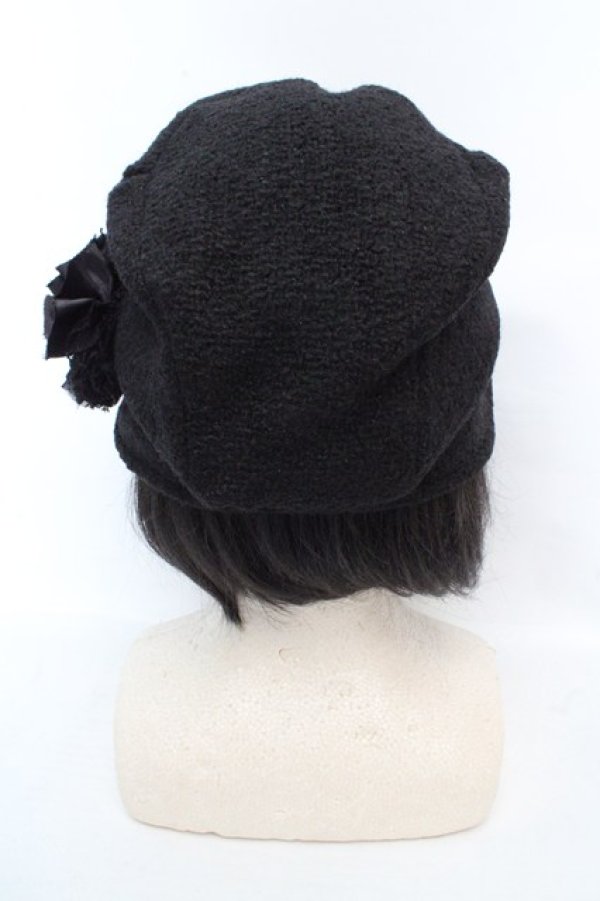 画像3: axes femme / キラキラ変形キャスケット  クロ O-26-03-07-006-AX-AC-OW-OS (3)