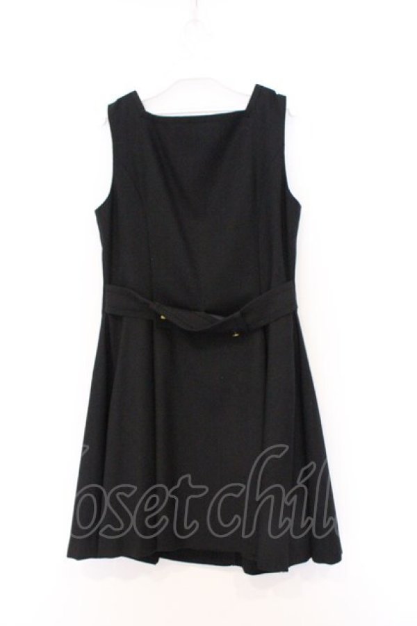 画像3: Jane Marple / ウールジャンパースカート M クロ O-26-03-07-1061-JM-OP-OW-OS (3)