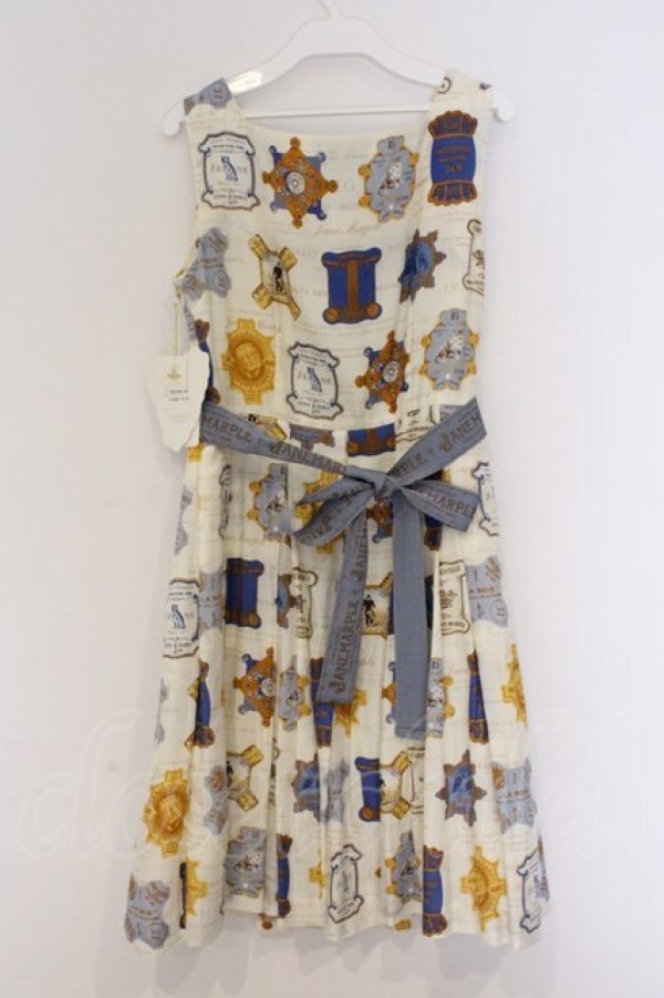 画像3: Jane Marple / Cartes A Filsのスクエアドレス M アイボリー O-26-03-07-1066-JM-OP-OW-OS (3)