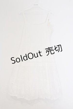 画像: Jane Marple / アイレットレースのサンドレス M シロ O-26-03-07-1070-JM-OP-OW-OS