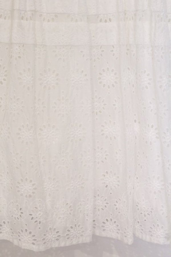 画像2: Jane Marple / アイレットレースのサンドレス M シロ O-26-03-07-1070-JM-OP-OW-OS (2)