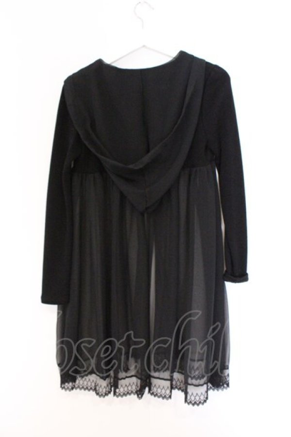 画像3: MILK / ドレスパーカー  クロ O-26-03-07-1074-ML-TO-OW-OS (3)